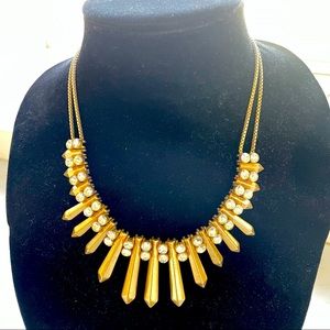 ⚓️SALE⚓️ JCREW Sunburst Antique Goldtone Necklace